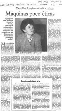 Máquinas poco éticas  [artículo].