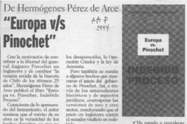 "Europa vs Pinochet"  [artículo].