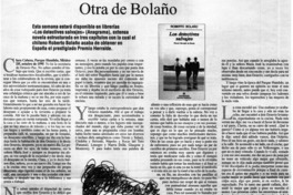Otra de Bolaño