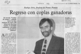 Regreso con coplas ganadoras