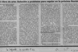 El libro de arte, solución o problema para regalar en la próxima navidad  [artículo] José María Palacios.