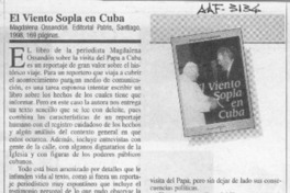 El viento sopla en Cuba  [artículo] J. P. I.