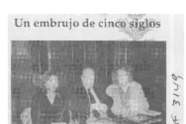 Un Embrujo de cinco siglos  [artículo].
