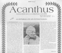 La república de los intelectuales  [artículo] Amparo Pozo.
