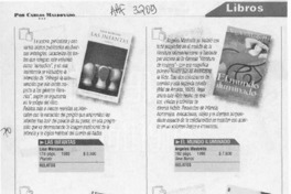 Libros  [artículo] Carlos Maldonado.