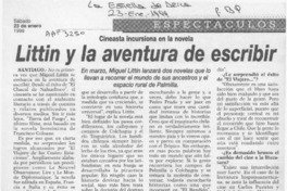 Littin y la aventura de escribir  [artículo].