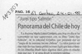 Panorama del Chile de hoy  [artículo] Tomás Loyola B.