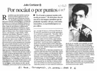 Por nocáut o por puntos  [artículo].