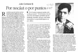 Por nocáut o por puntos  [artículo].