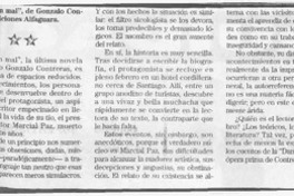 "El gran mal"  [artículo] I. Q.