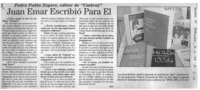 Juan Emar escribió para él  [artículo] D. C.