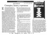 Cronopios, famas y esperanzas