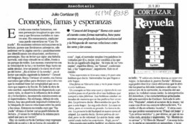 Cronopios, famas y esperanzas
