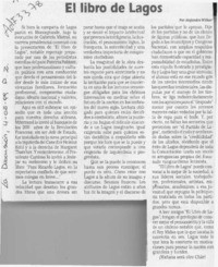 El libro de Lagos  [artículo] Alejandro Witker.