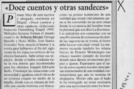 "Doce cuentos y otras sandeces"  [artículo] Ramón Riquelme.