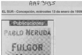 Fulgor y muerte de Joaquín Murieta  [artículo].