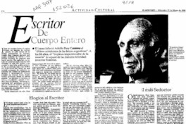 Escritor de cuerpo entero  [artículo].