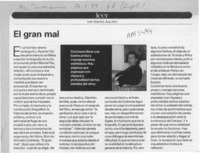 El gran mal  [artículo] Andrés Aguirre.