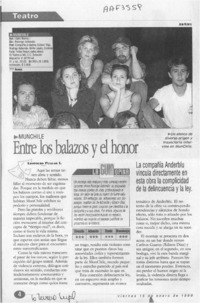 Entre los balazos y el honor  [artículo] Leopoldo Pulgar I.