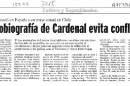 Autobiografía de Cardenal evita conflictos  [artículo].
