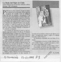 La boda del siglo en Chile  [artículo] C. G/H.