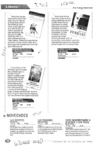 Libros  [artículo] Carlos Maldonado.