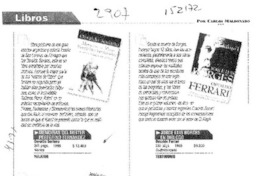 Libros  [artículo] Carlos Maldonado.