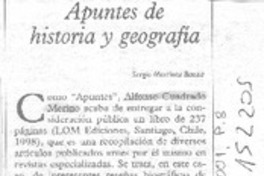 Apuntes de historia y geografía