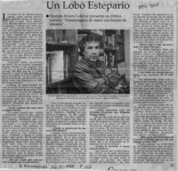 Un lobo estepario  [artículo].
