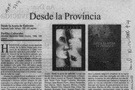 Desde la provincia  [artículo] C. G.-H.