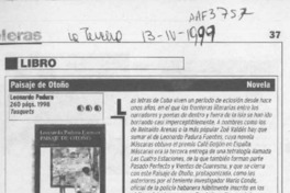 Paisaje de otoño  [artículo].