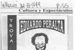 Peralta, "Monosprecian al público"  [artículo] Rigoberto Carvajal.