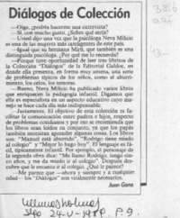 Reviven "El velero en la botella"  [artículo] Carolina Jiménez.