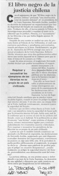 El Libro negro de la justicia chilena  [artículo].