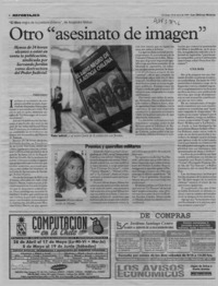 Otro "asesinato de imagen"  [artículo] Fabián Llanca.