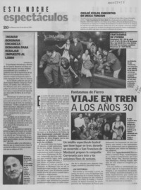 Viaje en tren a los años 30