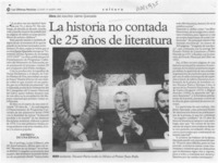 La Historia no contada de 25 años de literatura  [artículo].