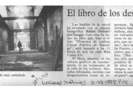 El Libro de los despojos  [artículo].