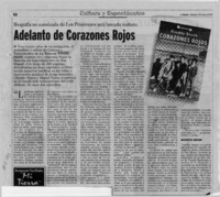 Adelanto de corazones rojos  [artículo].