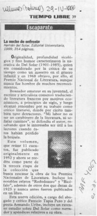 La Noche de enfrente