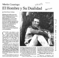 El hombre y su dualidad  [artículo] María Teresa Cárdenas.