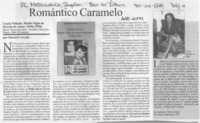 Romántico caramelo  [artículo] Manuel Corrada.