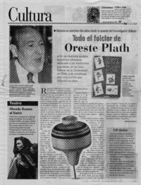 Todo el folclor de Oreste Plath  [artículo] Andrés Gómez B.