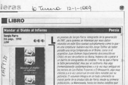 Mandar al diablo al infierno  [artículo] Carlos Maldonado R.