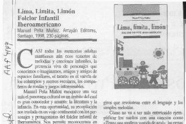 Lima, limita, limón  [artículo] Constanza Mekis M.