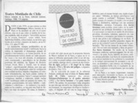 Teatro mutilado de Chile