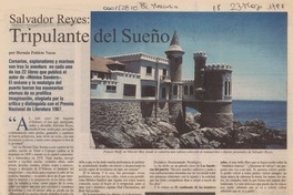 Salvador Reyes, tripulante del sueño