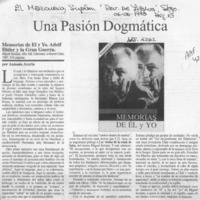 Una pasión dogmática