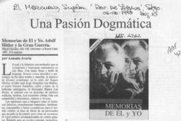 Una pasión dogmática