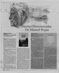 Facetas desconocidas de Manuel Rojas  [artículo] Hernán Poblete Varas [y] Ana María Larraín.